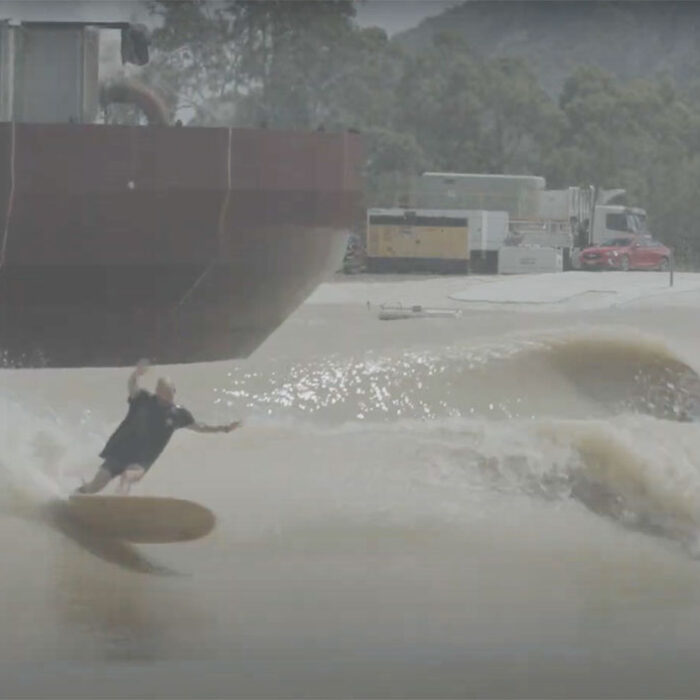 Surf Lakes surfing with Taylor Jensen