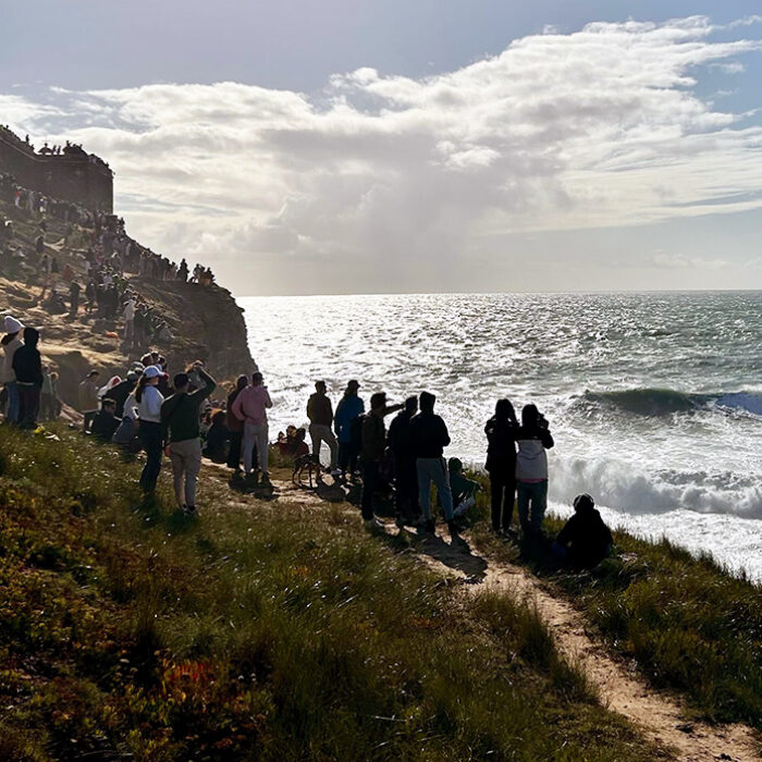 24 Hours In Nazare: On the Ground with Mason Barnes for the Season’s First Swell