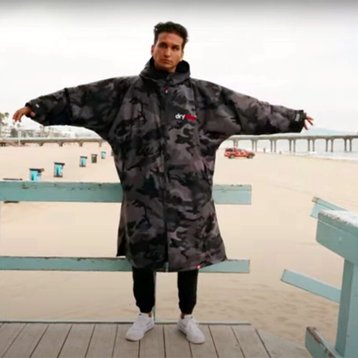 The Dryrobe Advance Will Make Your Winter Surfing a Whole Lot Warmer