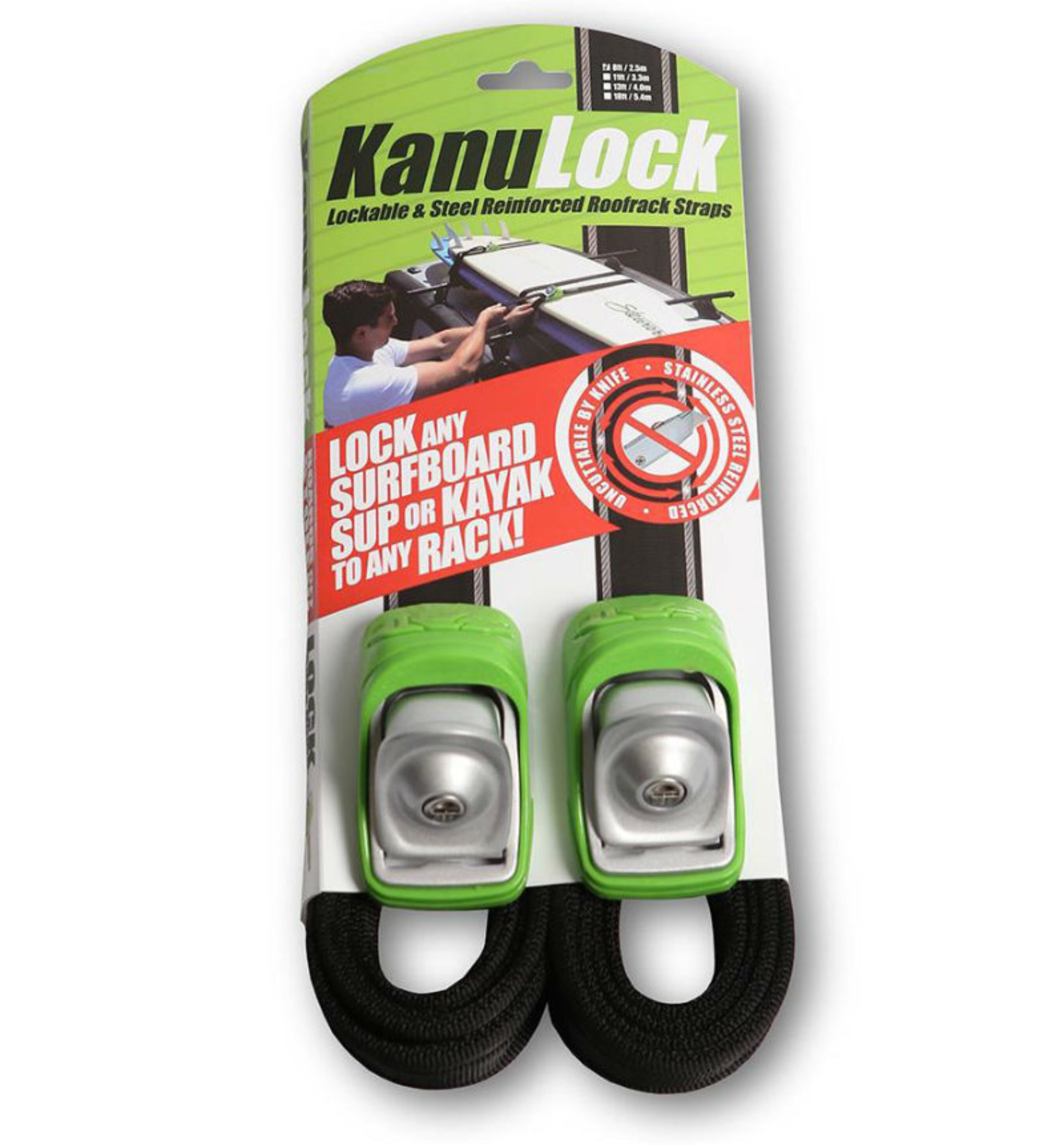 Kanulock tie-downs