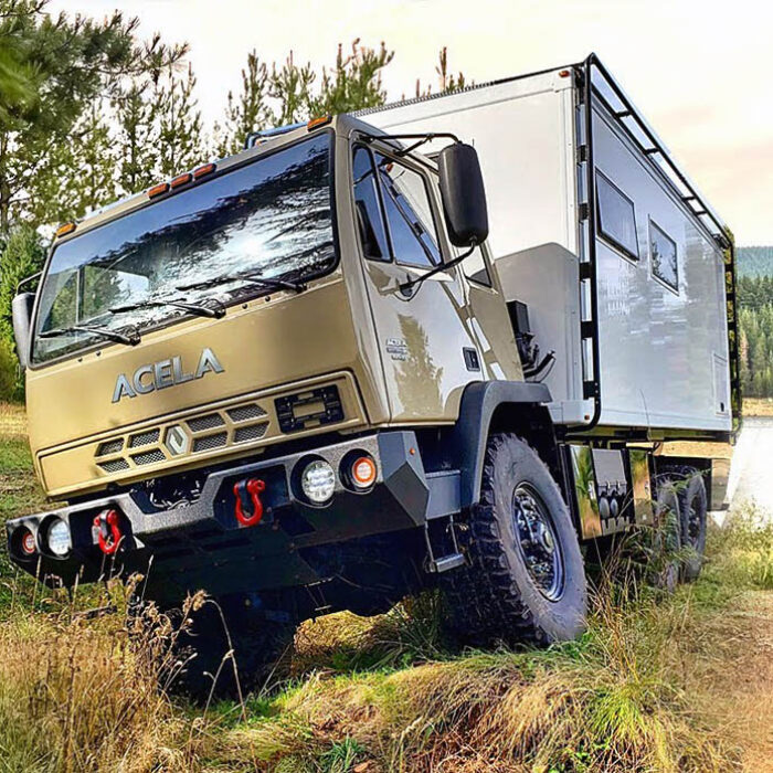 Check Out This 6x6 Acela Expedition Camper