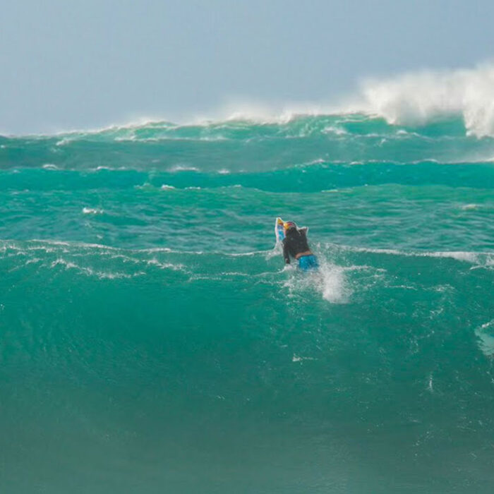 Jamie O'Brien surfing Pipeline