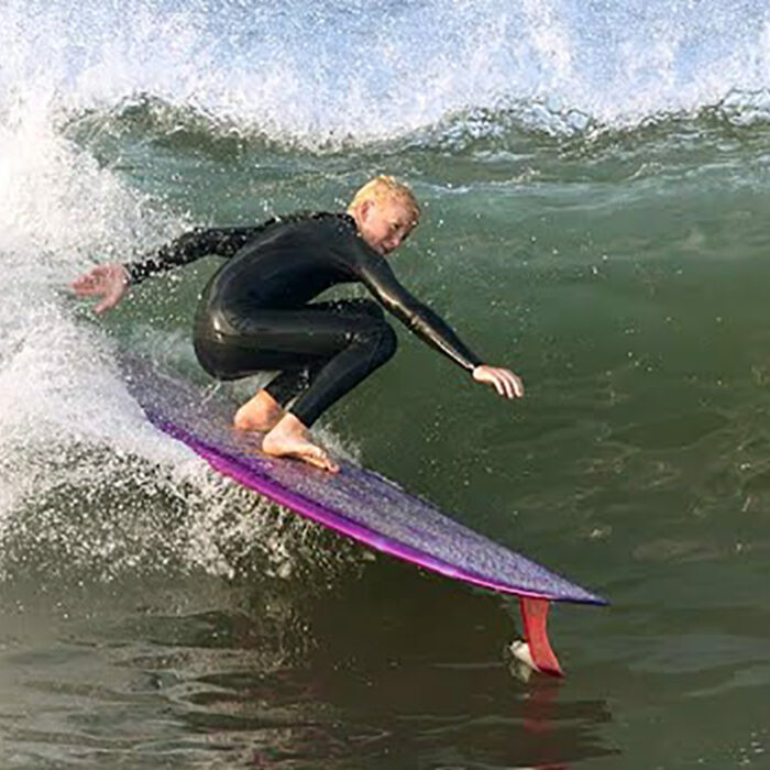 El Porto Was Really Fun on a Longboard This Week
