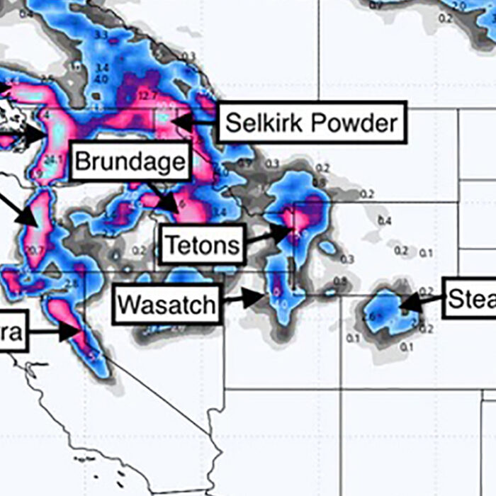 Western U.S. Ski Resorts Are Getting Pummeled With Snow (With More on the Way)