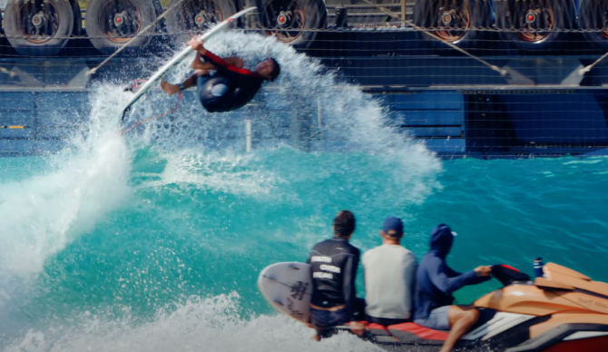 The Colapinto Brothers at Surf Abu Dhabi