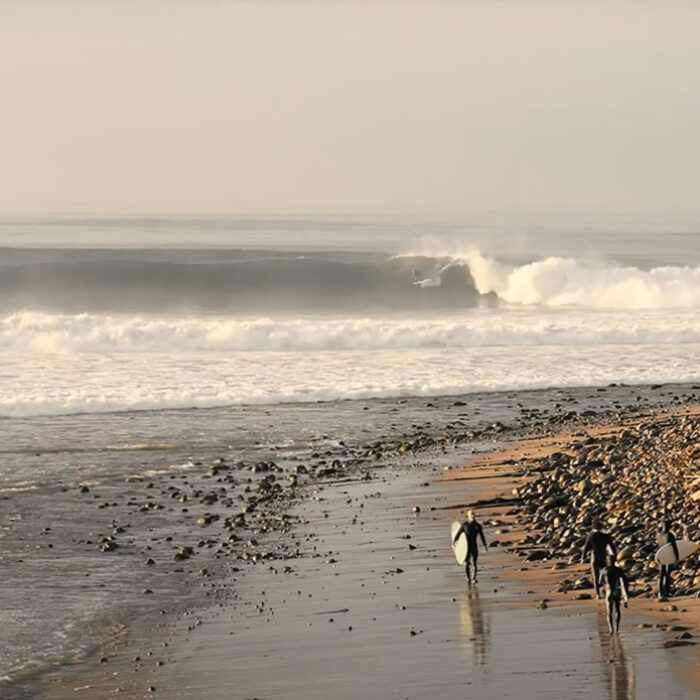 Rincon surfing