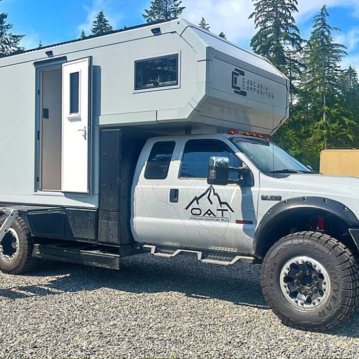 Have a Look at This Budget Ford F-550 Earth Roamer With a Custom Camper