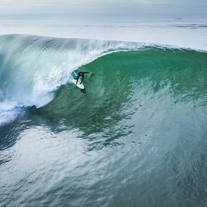 While the Eddie Swell Pumped at Waimea, San Diego Surfers Went Slab Hunting
