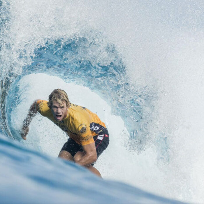 John John Florence surfing