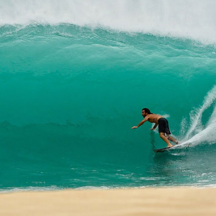 Mason Ho surfing