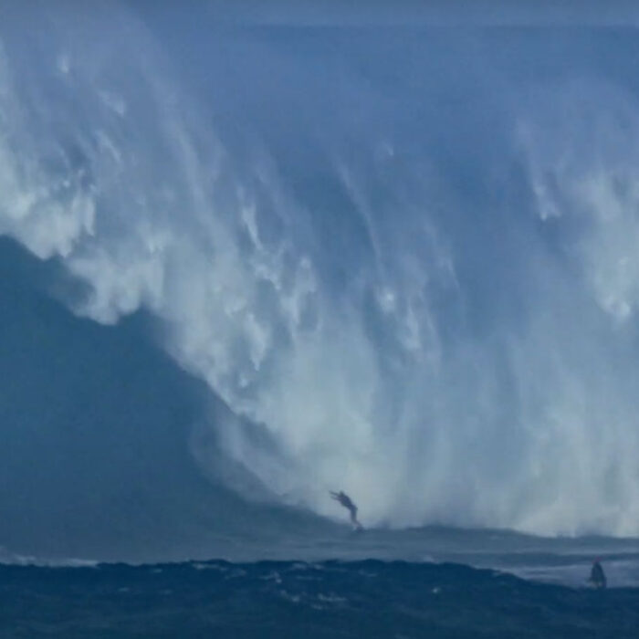 Jaws wave surfed by Benjamin Sanchis