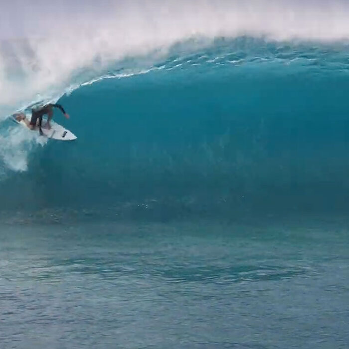John John Florence high line surfing Pipeline
