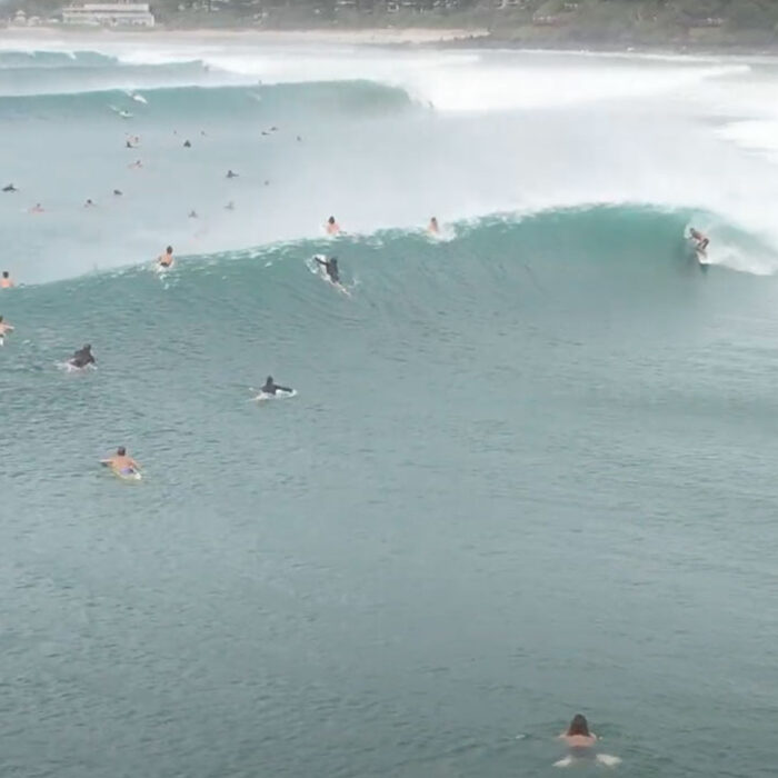 Cyclone Alfred surfing Kirra