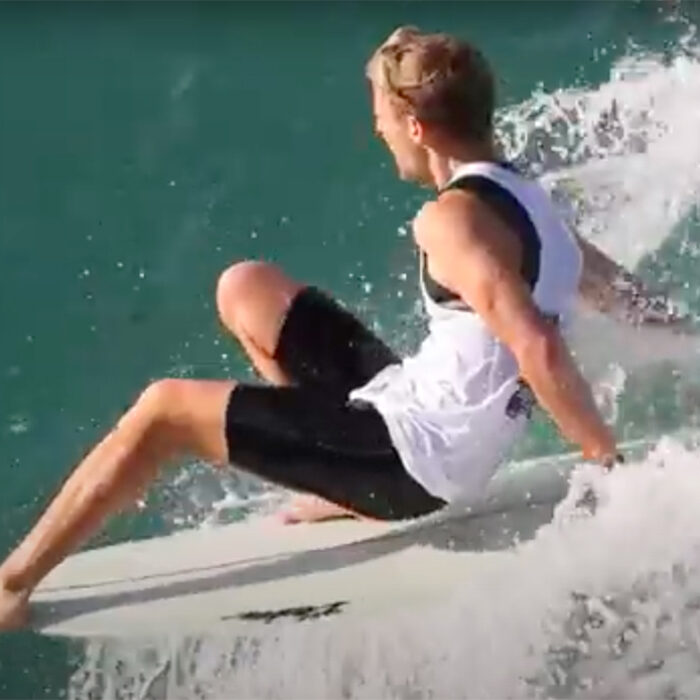 Two Minutes of Stylish Longboarding Shot From Above