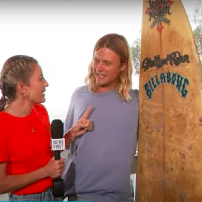 Surfer Catches Wave of His Life on $20 Board That Once Belonged to Mick Fanning's Brother