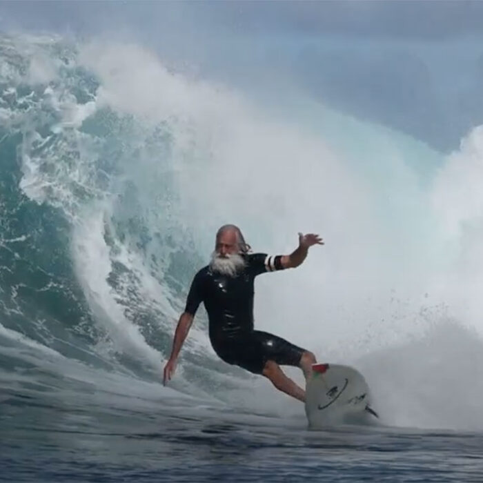 Barton Lynch surfing in Hawaii
