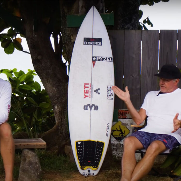 John John Florence and Jon Pyzel