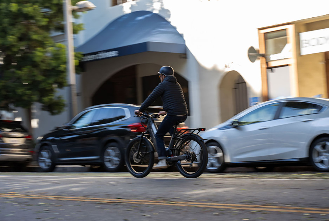 rider on segway xafari on street