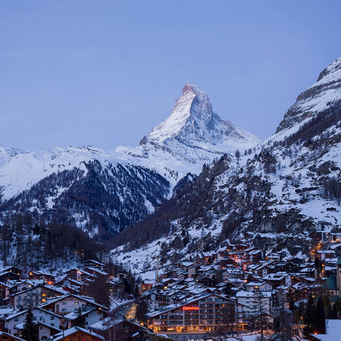 Zermatt is famed for its views of the Matterhorn. Photo: Andrew Masters // Unsplash