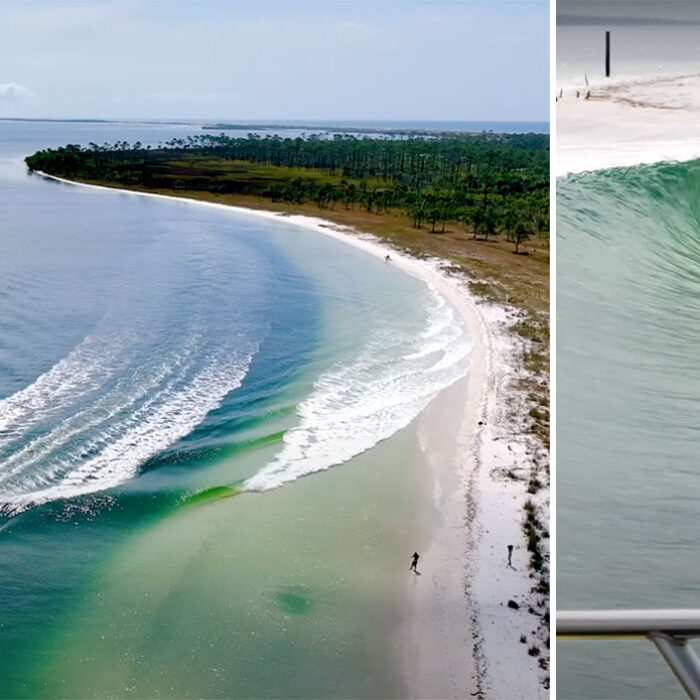 Boat makes perfect waves in Florida