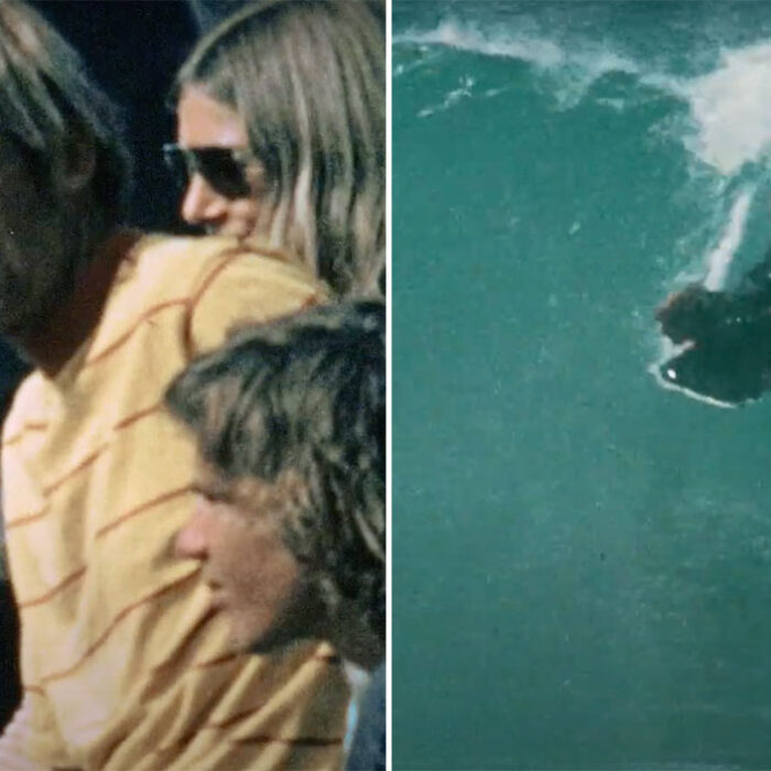 George Greenough surfing in Australia