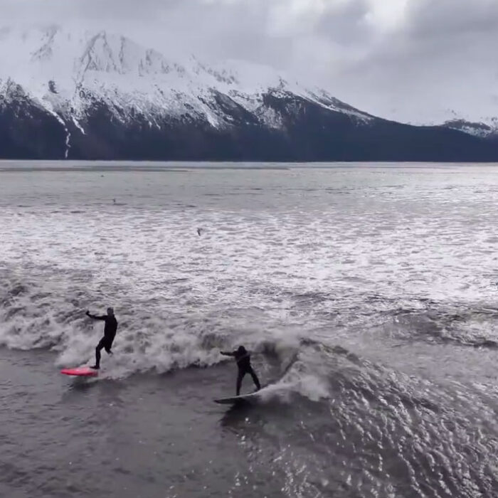 Jamie O'Brien on Alaska tidal bore