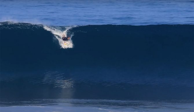 Nic von Rupp surfing Occy's Left