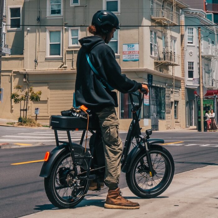 Will standing with the Rad Power Bikes RadRunner Plus ebike