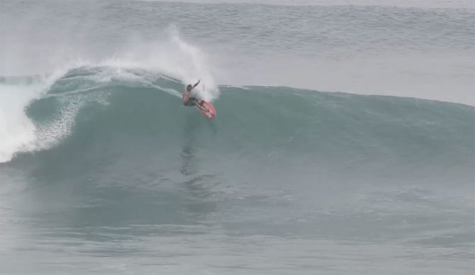 William Aliotti surfing Uluwatu