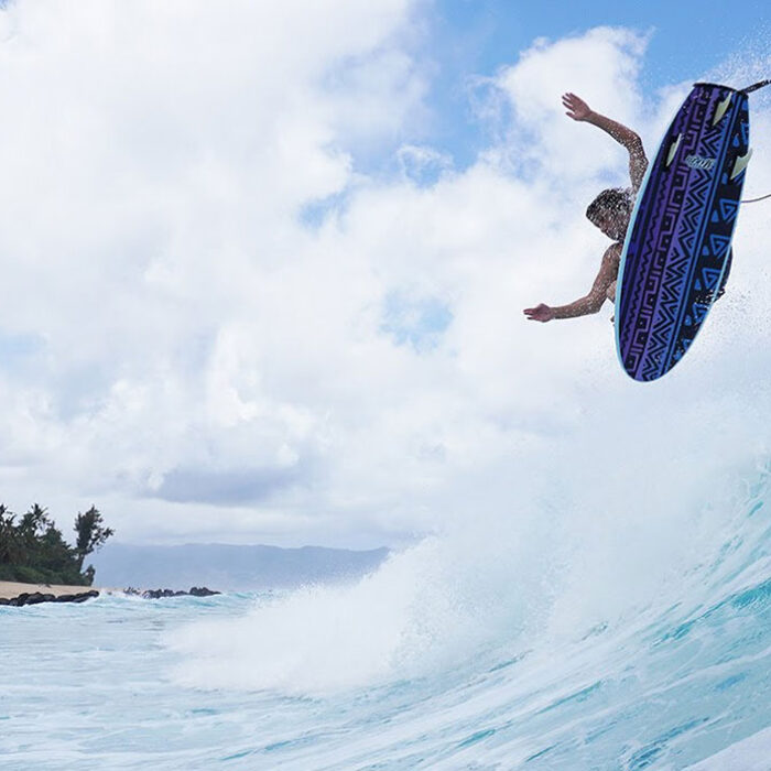 Clay Marzo surfing on Oahu