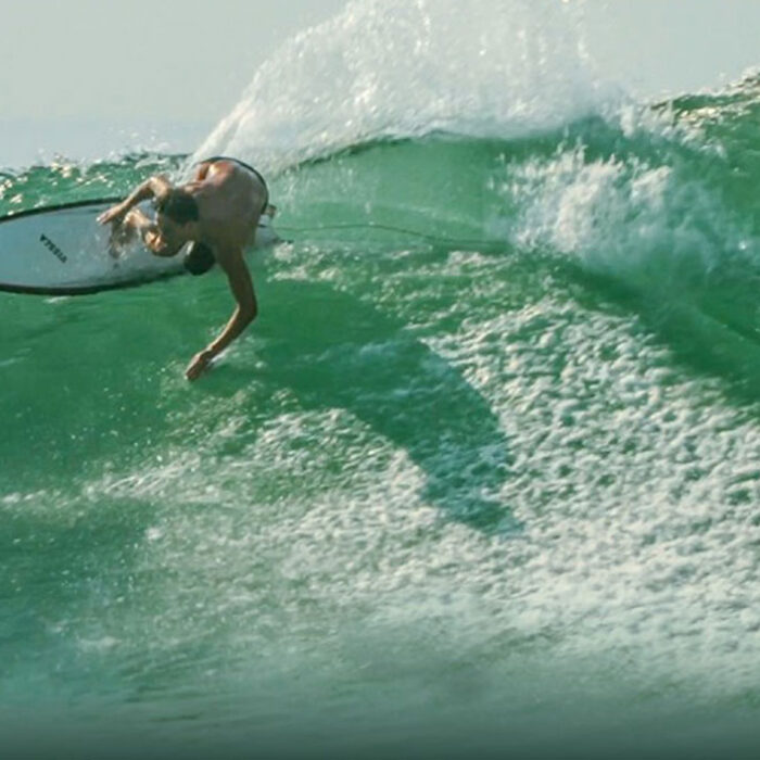 Noa Mizuno surfing in Mexico