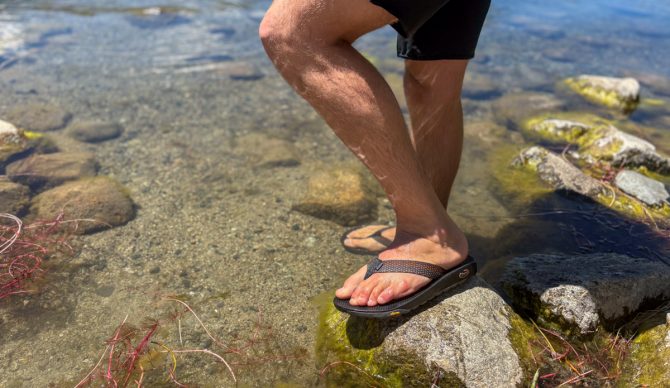 Chaco Rapid Pro Flip in water