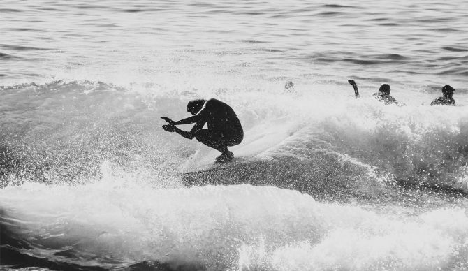 Stroud is drawn to the unique style exhibited by alt surfers. Photo: J.D. Stroud