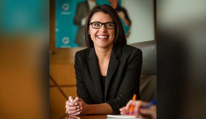 Nicole Metzger will serve as teh new CRO of the World Surf League. Photo: WSL