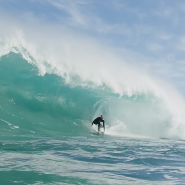 The Box is not a wave you want to have commitment issues with. Photo: Nathan Florence // YouTube