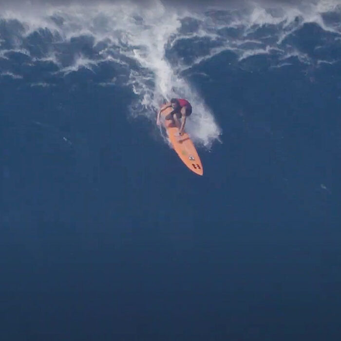 Matt Bromley surfing