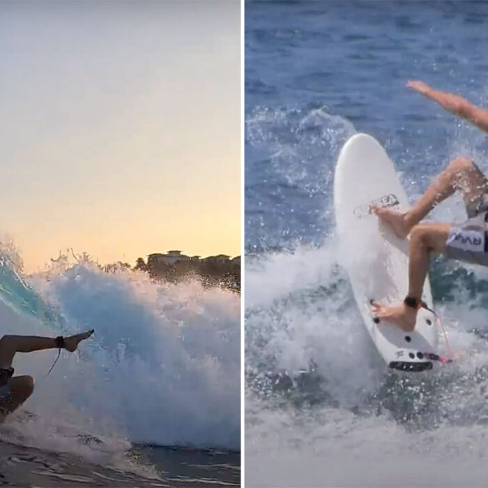 Clay Marzo surfing