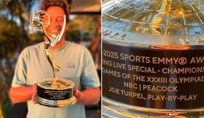 Joe Turpel Emmy Award