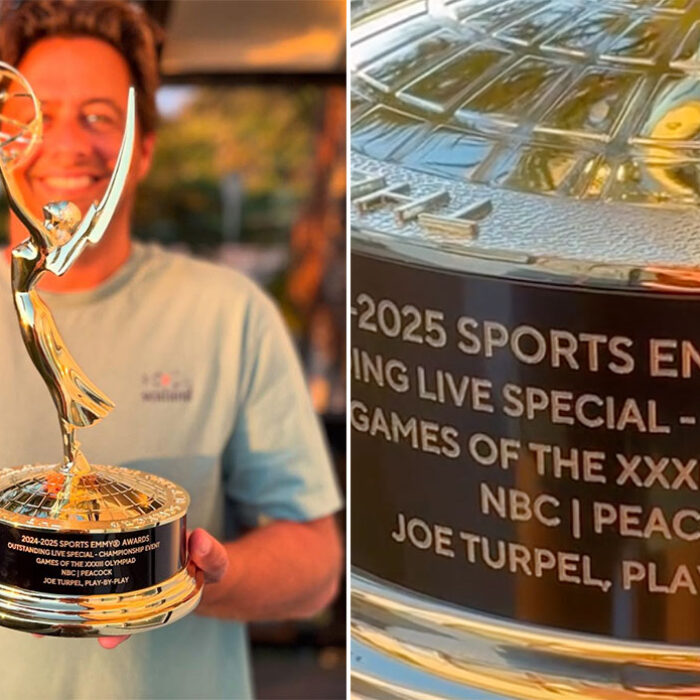 Joe Turpel Emmy Award
