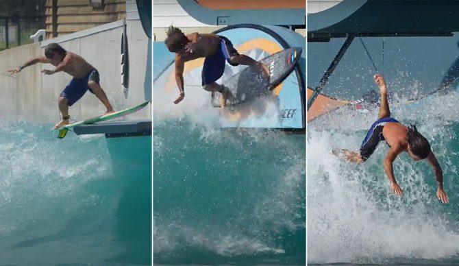 Mason Ho surfing Swatch Nines