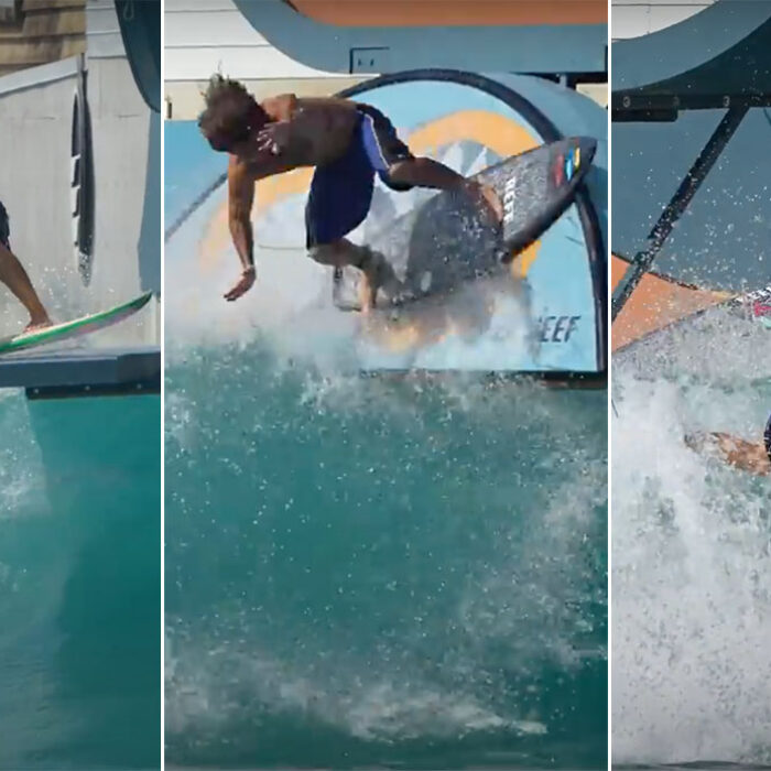 Mason Ho surfing Swatch Nines
