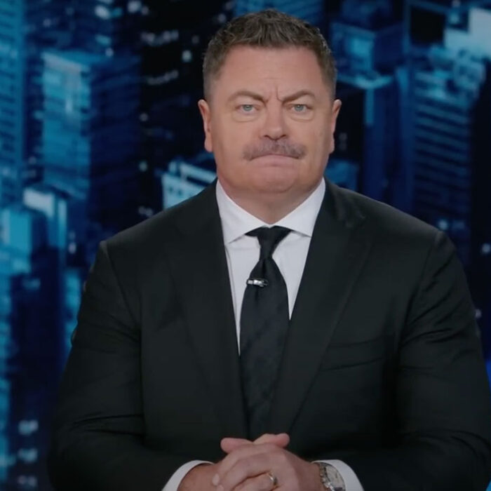 Nick Offerman on the Daily Show