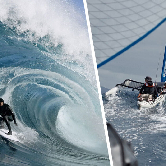 Torren Martyn sailing in Tasmania