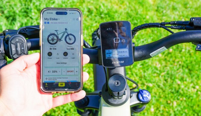 Aventon Aventure 3 app