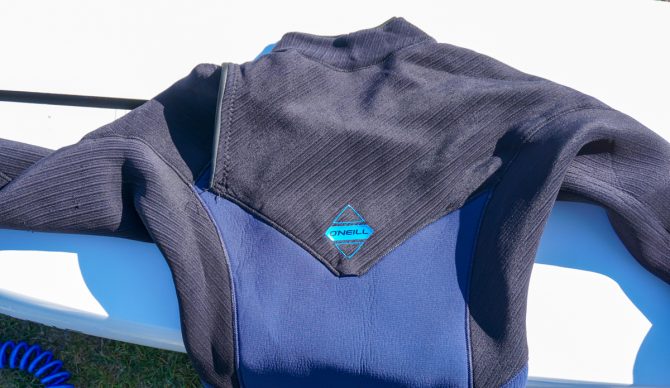 back of the O'Neill Hyperfreak