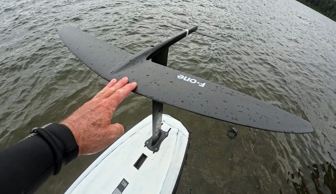 Review: The F-One Eagle Downwind Foil