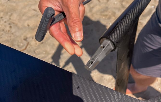 FILTELab conical foil connection