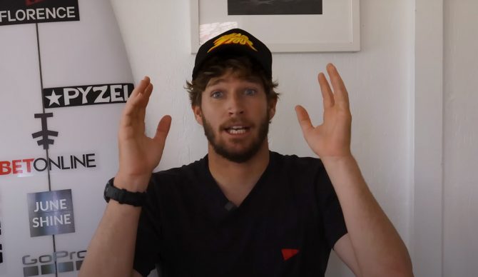 The face of a man who has spent his entire career dealing with lineup politics. Photo: Nathan Florence // YouTube