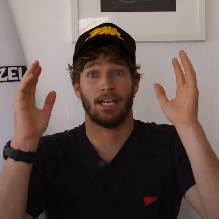 The face of a man who has spent his entire career dealing with lineup politics. Photo: Nathan Florence // YouTube