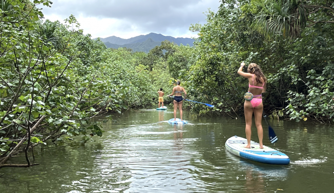 Testing iSUPs in Hawaii